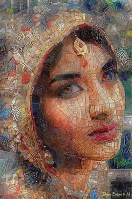 Женщина на века. Мозаичное искусство мастера Бруно Цертони..jpg