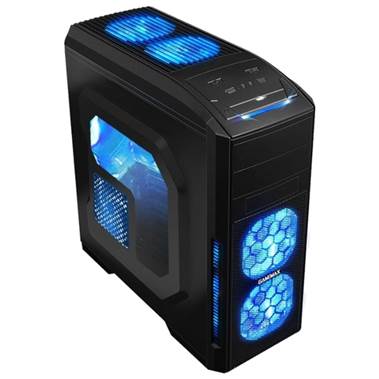 Компьютерный корпус GameMax G529 Black/blue